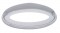 Chrome Plastic "Unibilt" Emblem Bezel W/ Visor - Peterbilt