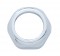 Chrome Key Switch Face Nut - Peterbilt