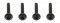 Freightliner Cascadia Grill Screw Set - Black Fini