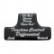 Glossy Traction Control Differential Sticker - Black