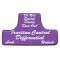 Glossy Traction Control Differential Sticker - Purple