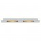 Stainless Steel Kenworth Lower Grill Filler Trim W/ Two 14 Led Light Bar - Amber Led/Amber Lens