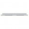 Stainless Steel Kenworth Lower Grill Filler Trim W/ Two 14 Led Light Bar - Amber Led/Clear Lens