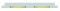 Stainless Steel Kenworth Lower Trim W/ 19 Amber Led 12" Reflector Light Bar - Amber Lens
