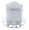 Stainless Steel Pointed Rear 3Pc. Axle Cover - Steel Ring