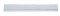 Chrome Aluminum 11 1/4" X 1 1/2" Door Trim