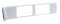 Chrome Plastic Peterbilt Passenger A/C Vent  Trim