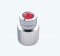 Chrome C.B. On/Off/Volume/Squelch Knob W/ Diamond - Red