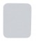 Stainless Steel 4"X 5" Permit Sticker Plate W/ Adhesive