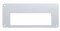 Stainless Steel Freightliner Radio Face Plate - Co