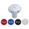 Chrome Aluminum Air Valve Knob With Trailer Glossy Sticker - Black, Blue, Red And Silver