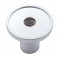 Chrome Aluminum Long Screw-On Air Valve Knob