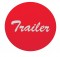 Aluminum "Trailer" Sticker - Red