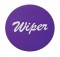Aluminum "Wiper" Sticker - Purple