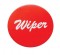Aluminum "Wiper" Sticker - Red