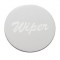 Aluminum "Wiper" Sticker - Silver
