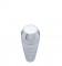 Chrome Aluminum Spot Light Handle W/O Aluminum Sticker- Indented