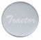 Glossy "Tractor" Sticker - Silver