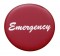 Glossy "Emergency" Sticker - Red