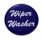 Glossy "Wiper/Washer" Sticker - Blue