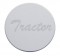 Stainless Steel "Tractor" Plaque For Wood Air Valve Knob