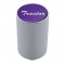 Chrome Aluminum 3" Air Valve Knob W/ Glossy "Tractor" Sticker - Purple
