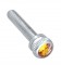 Chrome 2002 Kenworth Dash Screw W/ Diamond - Amber