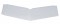 Stainless Steel Peterbilt 14" Ultra Cab Drop Sunvisor
