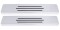 (2/Box) Stainless Steel Kenworth Regular Upper Steps - 37 1/2" X 7"