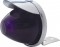 *Closeout* Chrome Housing W/ Beehive Auxiliary Incandescent Light W/ Stainless Steel Visor - Purple
