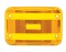 Rectangular Combination Light Lens - Amber