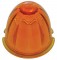 Watermelon Glass Cab Light Lens - Amber