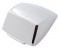 Rectangular Glass Cab Light Lens - Chrome Amber