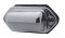 Rectangular License Light W/ Chrome Housing - White