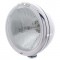 Chrome "Classic" Peterbilt H4 Halogen Headlight W/ Incandescent Signal Light - Clear