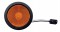 Incandescent 2 1/2" Reflector Clearance/Marker Light Kit - Amber