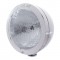 Stainless Steel Peterbilt "Bullet" H6024 Halogen Headlight W/ 4 Amber Led Signal Light - Clear Lens