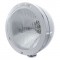 Stainless Steel Peterbilt "Bullet" H4 Halogen Headlight W/ 4 Amber Led Signal Light - Clear Lens