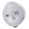 Stainless Steel Peterbilt "Bullet" Crystal H4 Halogen Headlight W/ 4 Amber Led Signal Light - Clear Lens