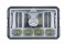 5 Led 6" X 4" Rectangular Crystal Led Headlight - High & Low Beam