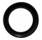 Black Rubber 2" Branch Deflector Grommet