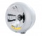 Chrome Classic "Guide" Headlight With 10 Amber Led Crystal Halogen Headlight Bulb
