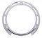 Chrome Plastic Round Turn Signal Light Bezel