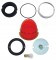 Cab Light Conversion Kit W/ Dark Amber Original Glass Lens - 1157 Double Contact Base