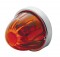 Cab Light Conversion Kit W/ Dark Amber Watermelon Glass Lens - 1157 Double Contact Base