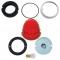Cab Light Conversion Kit W/ Dark Amber Original Glass Lens - 1156 Single Contact Base