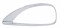Chrome Plastic Freightliner Columbia Headlight Bez