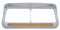 Cr Pl Rect Headlight Bezel W/ Visor W/ 14 Amb Led 12" Sequential Light Bar W/ Amb Lens - Passenger Side/Right To Left