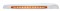 19 Amber Led With Reflector Peterbilt Front Fender Cover - Amber Lens/Passenger