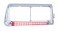 Led Freightliner Fld Passenger Side Headlight Beze